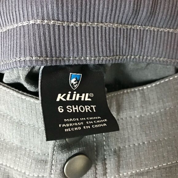 Kuhl Gray Straight Leg Pants Size 6 Short - Picture 4 of 9